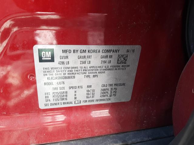 Photo 12 VIN: KL4CJASB6GB686939 - BUICK ENCORE 