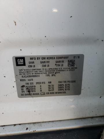 Photo 12 VIN: KL4CJASB6HB006314 - BUICK ENCORE PRE 