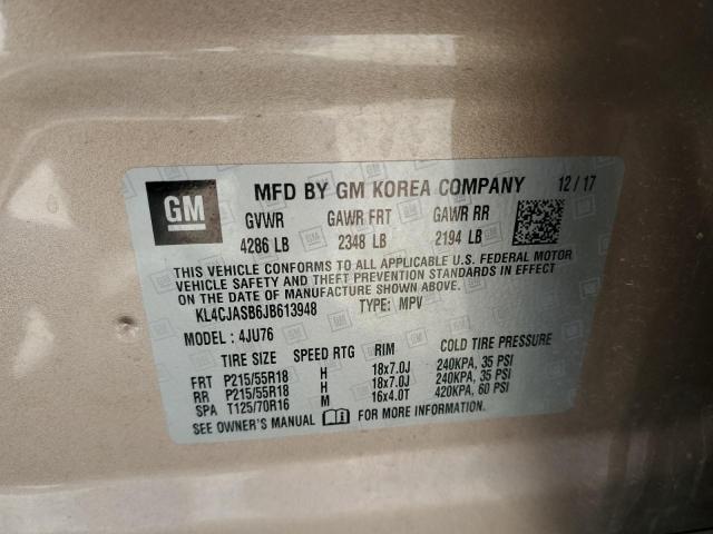 Photo 12 VIN: KL4CJASB6JB613948 - BUICK ENCORE PRE 