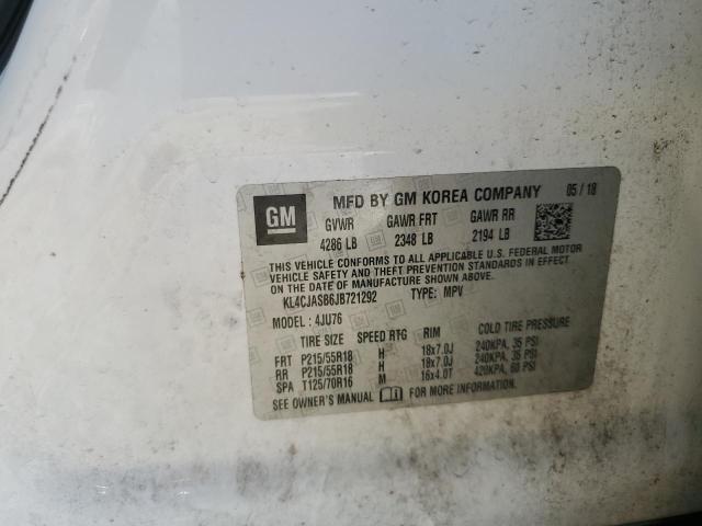 Photo 12 VIN: KL4CJASB6JB721292 - BUICK ENCORE PRE 