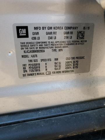 Photo 13 VIN: KL4CJASB6KB929934 - BUICK ENCORE PRE 