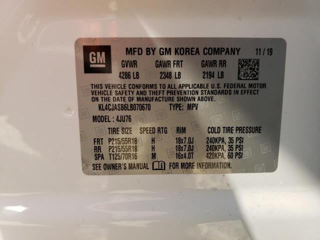 Photo 13 VIN: KL4CJASB6LB070670 - BUICK ENCORE PRE 