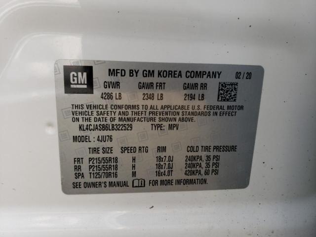 Photo 11 VIN: KL4CJASB6LB322529 - BUICK ENCORE PRE 