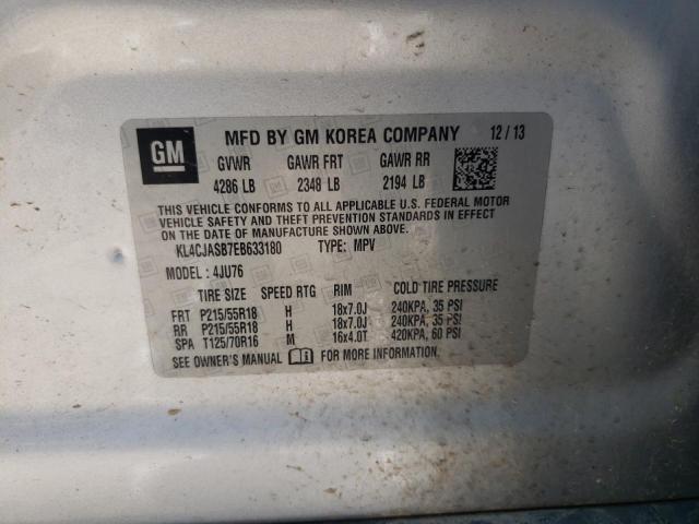 Photo 11 VIN: KL4CJASB7EB633180 - BUICK ENCORE 