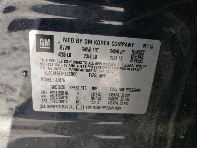 Photo 11 VIN: KL4CJASB7FB233900 - BUICK ENCORE 