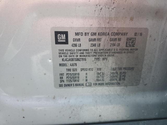 Photo 12 VIN: KL4CJASB7GB627916 - BUICK ENCORE 