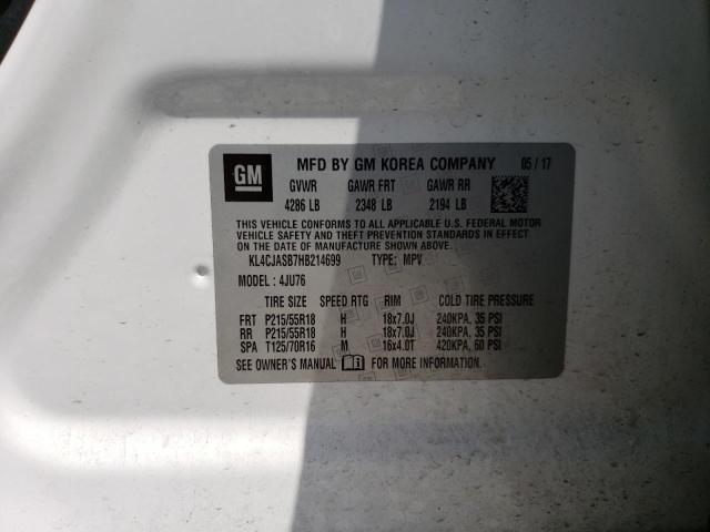 Photo 12 VIN: KL4CJASB7HB214699 - BUICK ENCORE PRE 