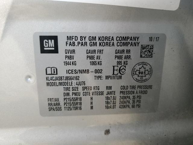 Photo 12 VIN: KL4CJASB7JB564162 - BUICK ENCORE PRE 