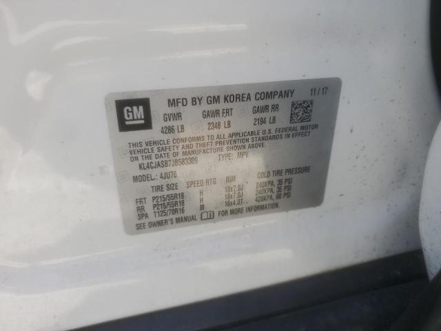 Photo 11 VIN: KL4CJASB7JB583309 - BUICK ENCORE PRE 