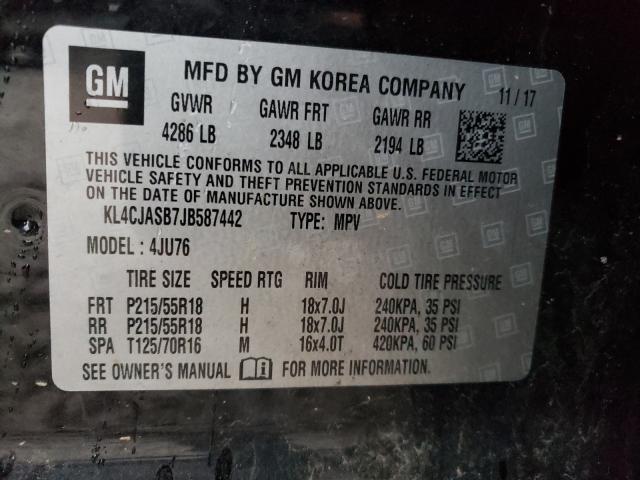 Photo 9 VIN: KL4CJASB7JB587442 - BUICK ENCORE PRE 