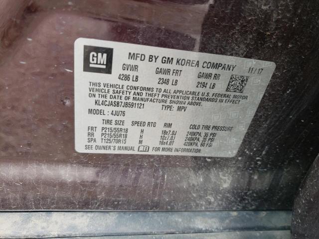 Photo 9 VIN: KL4CJASB7JB591121 - BUICK ENCORE PRE 