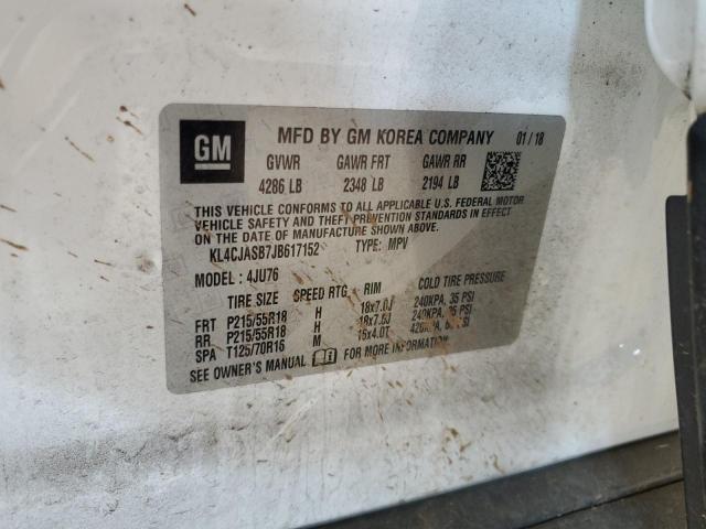 Photo 12 VIN: KL4CJASB7JB617152 - BUICK ENCORE PRE 