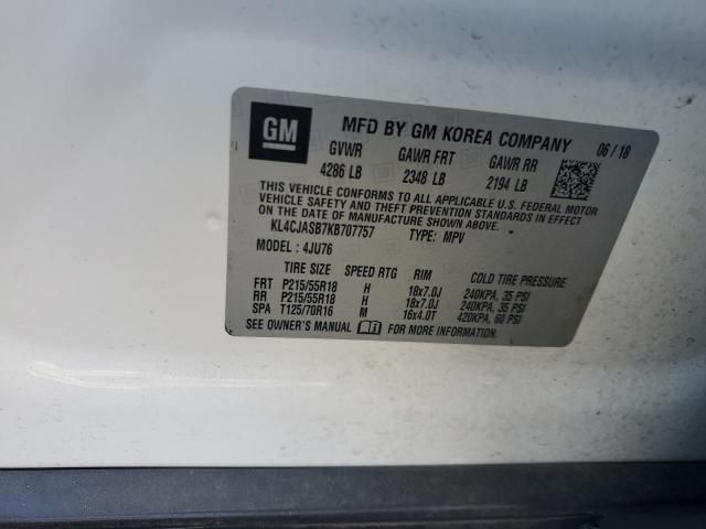 Photo 11 VIN: KL4CJASB7KB707757 - BUICK ENCORE PRE 