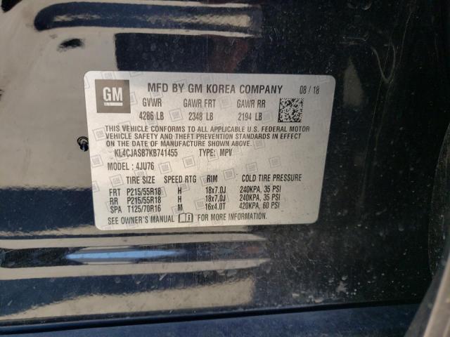 Photo 9 VIN: KL4CJASB7KB741455 - BUICK ENCORE PRE 