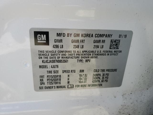 Photo 13 VIN: KL4CJASB7KB853561 - BUICK ENCORE PRE 