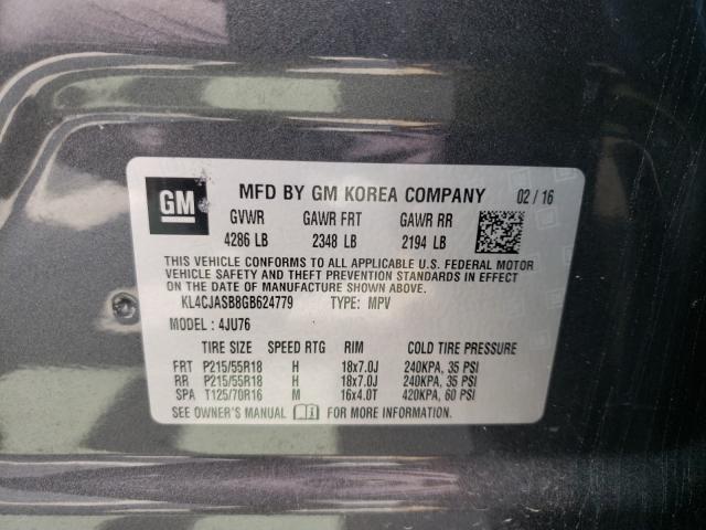 Photo 9 VIN: KL4CJASB8GB624779 - BUICK ENCORE 