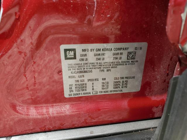 Photo 12 VIN: KL4CJASB8GB662545 - BUICK ENCORE 