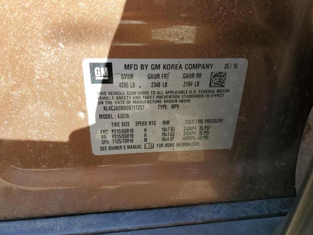 Photo 12 VIN: KL4CJASB8GB711257 - BUICK ENCORE 