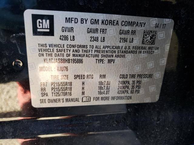 Photo 9 VIN: KL4CJASB8HB195886 - BUICK ENCORE PRE 