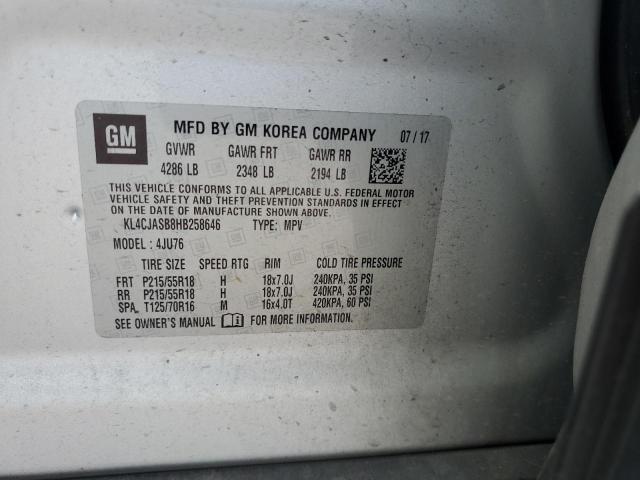 Photo 12 VIN: KL4CJASB8HB258646 - BUICK ENCORE PRE 