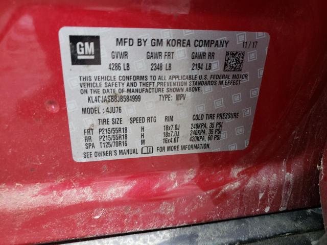 Photo 9 VIN: KL4CJASB8JB584999 - BUICK ENCORE PRE 