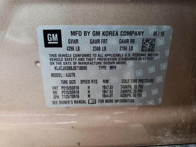 Photo 11 VIN: KL4CJASB8JB718099 - BUICK ENCORE PRE 