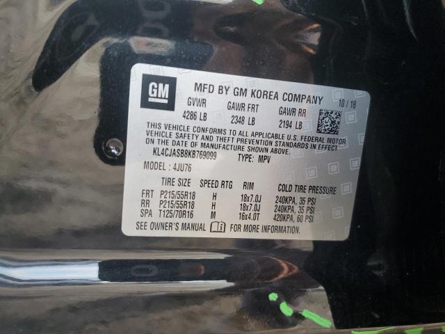 Photo 12 VIN: KL4CJASB8KB769099 - BUICK ENCORE PRE 