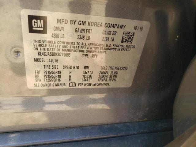 Photo 9 VIN: KL4CJASB8KB779695 - BUICK ENCORE PRE 