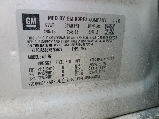 Photo 13 VIN: KL4CJASB8KB787621 - BUICK ENCORE PRE 