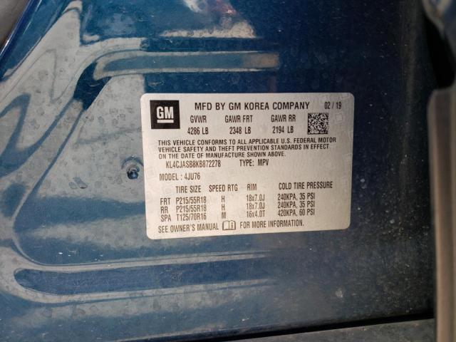 Photo 11 VIN: KL4CJASB8KB872278 - BUICK ENCORE 