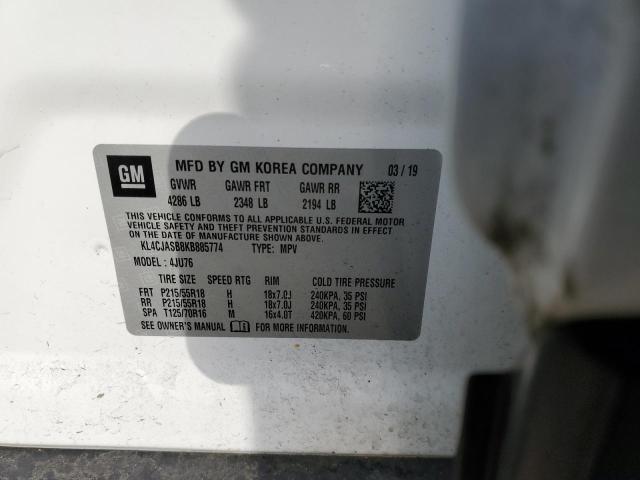 Photo 12 VIN: KL4CJASB8KB885774 - BUICK ENCORE 