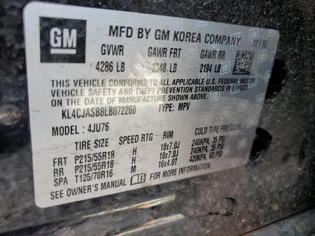 Photo 13 VIN: KL4CJASB8LB072260 - BUICK ENCORE 