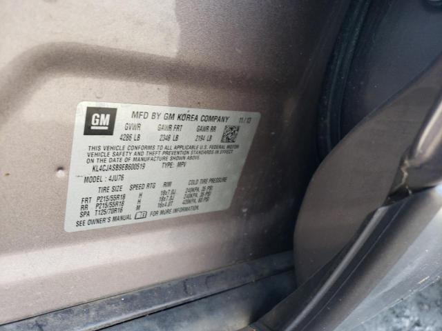 Photo 9 VIN: KL4CJASB9EB600519 - BUICK ENCORE 