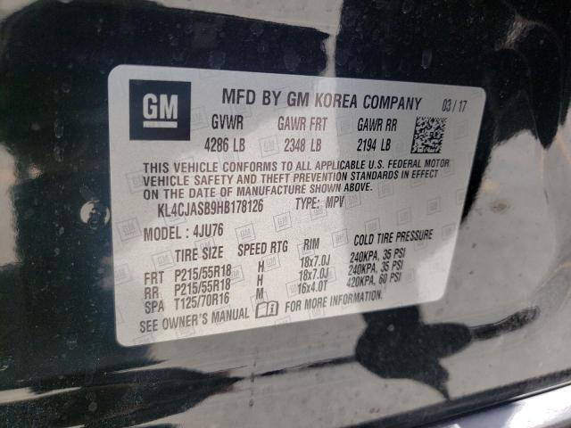 Photo 9 VIN: KL4CJASB9HB178126 - BUICK ENCORE PRE 