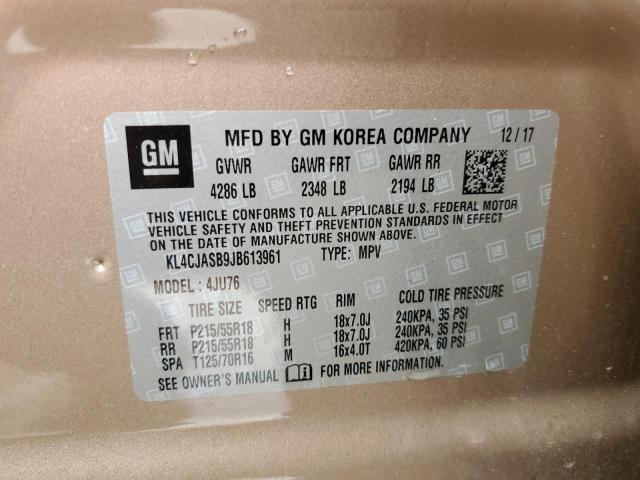 Photo 9 VIN: KL4CJASB9JB613961 - BUICK ENCORE PRE 