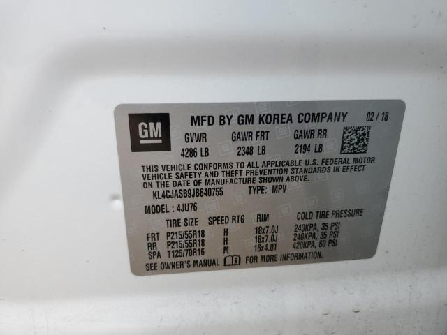 Photo 11 VIN: KL4CJASB9JB640755 - BUICK ENCORE PRE 