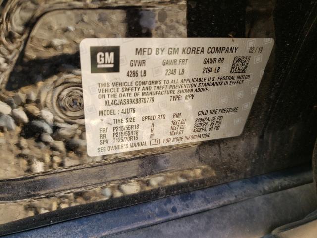 Photo 9 VIN: KL4CJASB9KB870779 - BUICK ENCORE PRE 