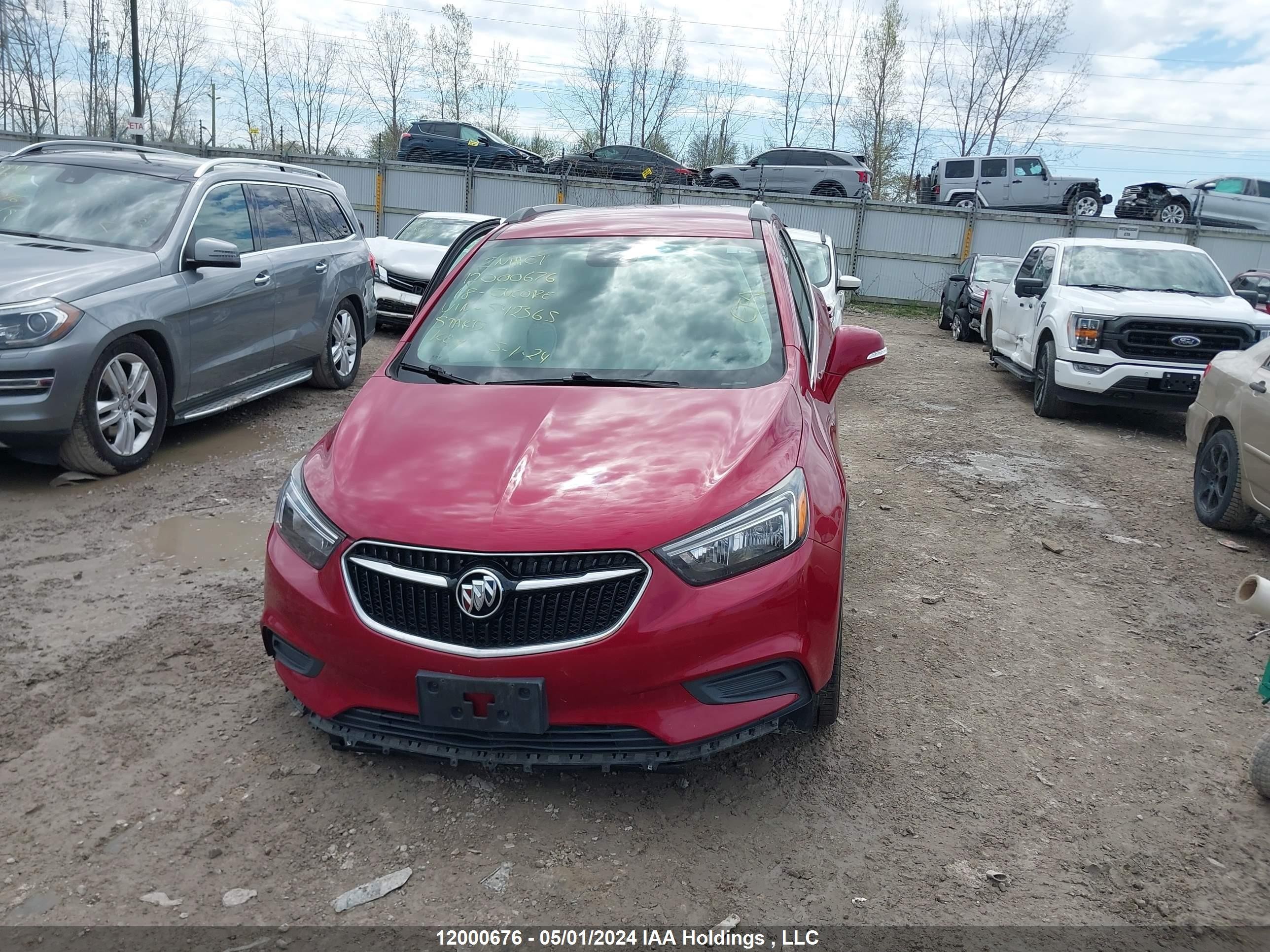 Photo 11 VIN: KL4CJASBXJB542365 - BUICK ENCORE 