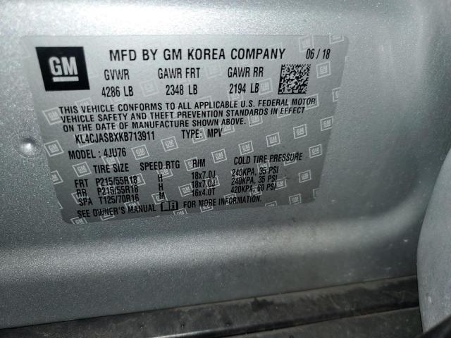 Photo 12 VIN: KL4CJASBXKB713911 - BUICK ENCORE PRE 