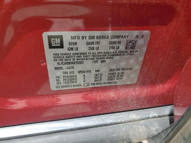 Photo 12 VIN: KL4CJASBXKB752031 - BUICK ENCORE PRE 