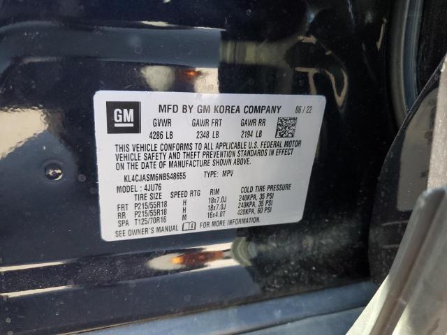 Photo 12 VIN: KL4CJASM6NB548655 - BUICK ENCORE PRE 