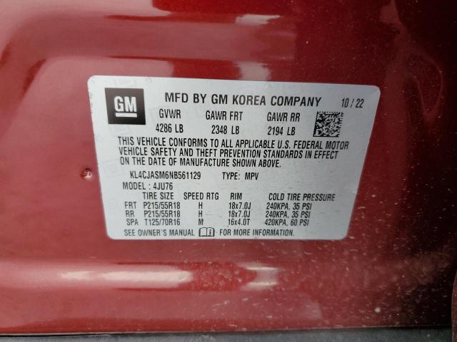 Photo 13 VIN: KL4CJASM6NB561129 - BUICK ENCORE 