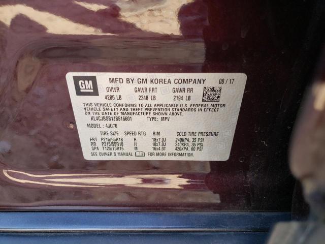 Photo 12 VIN: KL4CJBSB1JB516601 - BUICK ENCORE 