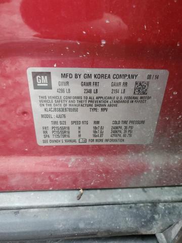 Photo 12 VIN: KL4CJBSB3EB785950 - BUICK ENCORE CON 