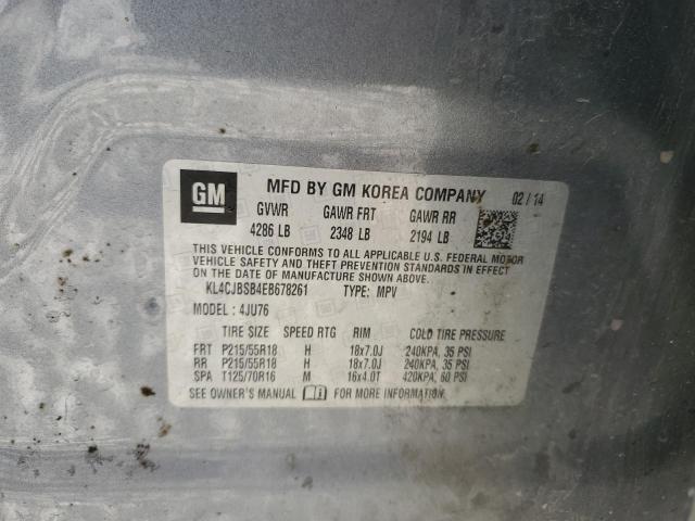 Photo 12 VIN: KL4CJBSB4EB678261 - BUICK ENCORE CON 