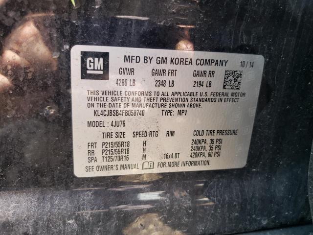 Photo 11 VIN: KL4CJBSB4FB058740 - BUICK ENCORE 