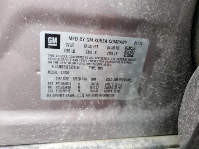 Photo 11 VIN: KL4CJBSB5EB651134 - BUICK ENCORE 