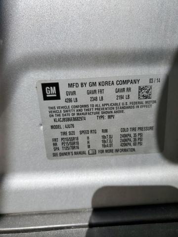 Photo 12 VIN: KL4CJBSB6EB682974 - BUICK ENCORE 