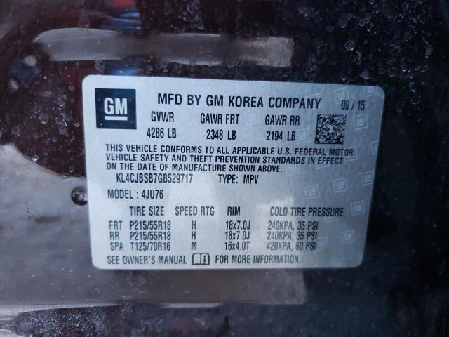 Photo 11 VIN: KL4CJBSB7GB529717 - BUICK ENCORE 