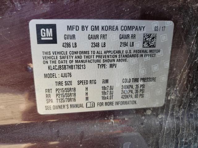 Photo 12 VIN: KL4CJBSB7HB178213 - BUICK ENCORE PRE 